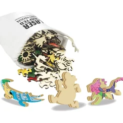 Wooden Widget Puzzle - Wild Safari 450 Piece