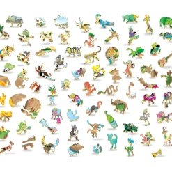 Wooden Widget Puzzle - Wild Safari 450 Piece